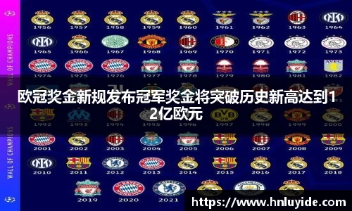 欧冠奖金新规发布冠军奖金将突破历史新高达到12亿欧元